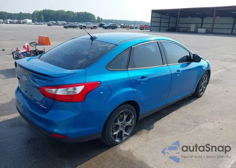 2014 Ford Focus Se z USA, uszkodzony, nr VIN 1FADP3F29EL411979